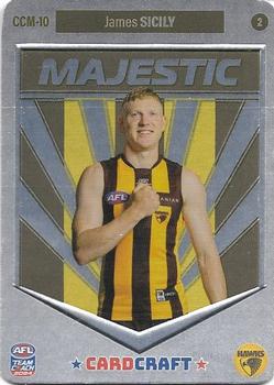 2024 AFL TeamCoach - Card Craft Majestic 2 #CCM-10 James Sicily Front
